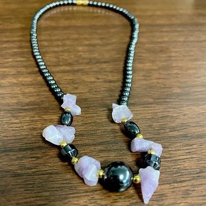 Purple Amethyst Necklace